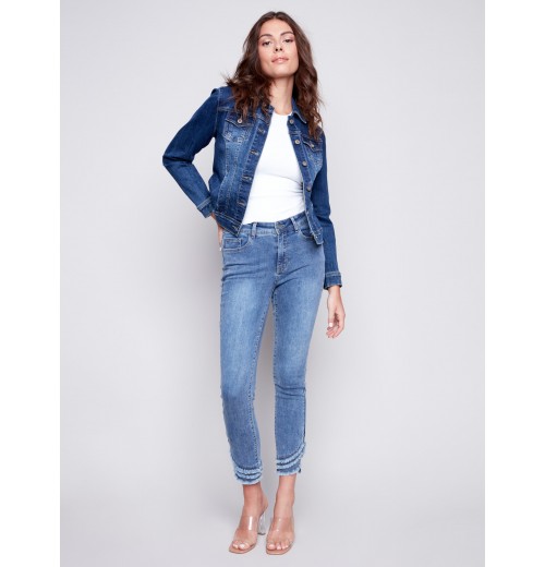 Stretch Denim Jacket - Indigo