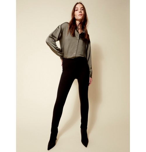 Ponte Skinny Pants - Black