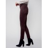 Faux Suede Leggings - Chocolate