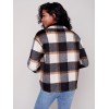 Reversible Plaid Jacket - Truffle