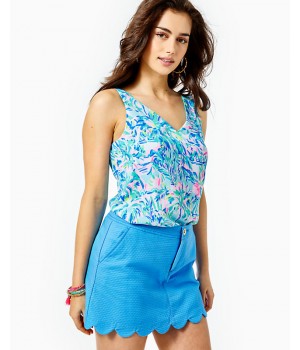 Colette Scallop Hem Skort