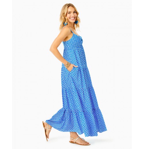 Shylee Cotton Maxi Dress