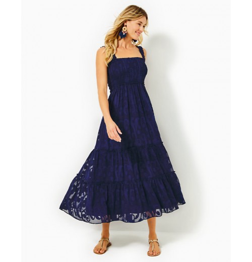 Hadly Smocked Maxi Dress