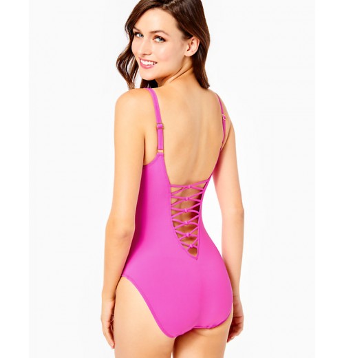 Isle Lattice One-Piece Swimsuit