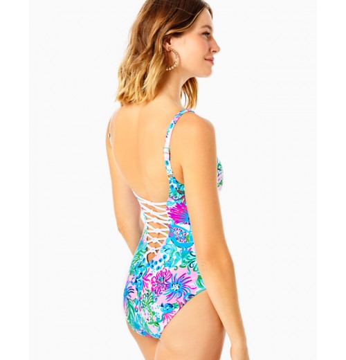 Isle Lattice One-Piece Swimsuit