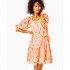 Kerrigan Elbow Sleeve Eyelet Dress